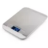 Kitchen digital scale ESPERANZA EKS001 Bamboo — precise 4 units (g/lb/oz/kg), stainless steel platform, blue backlight