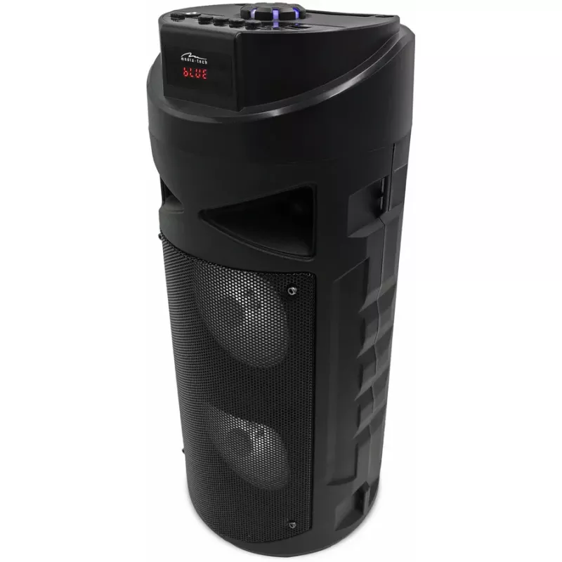 Media-tech Partybox Keg Bt - Compact Bluetooth Stereo Speaker with Fm Radio, Mp3 Player Mt3165