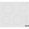 Radiant Electric Hob Bosch PKE612CA2E, 6600 W, 4 Cooking Zones, White