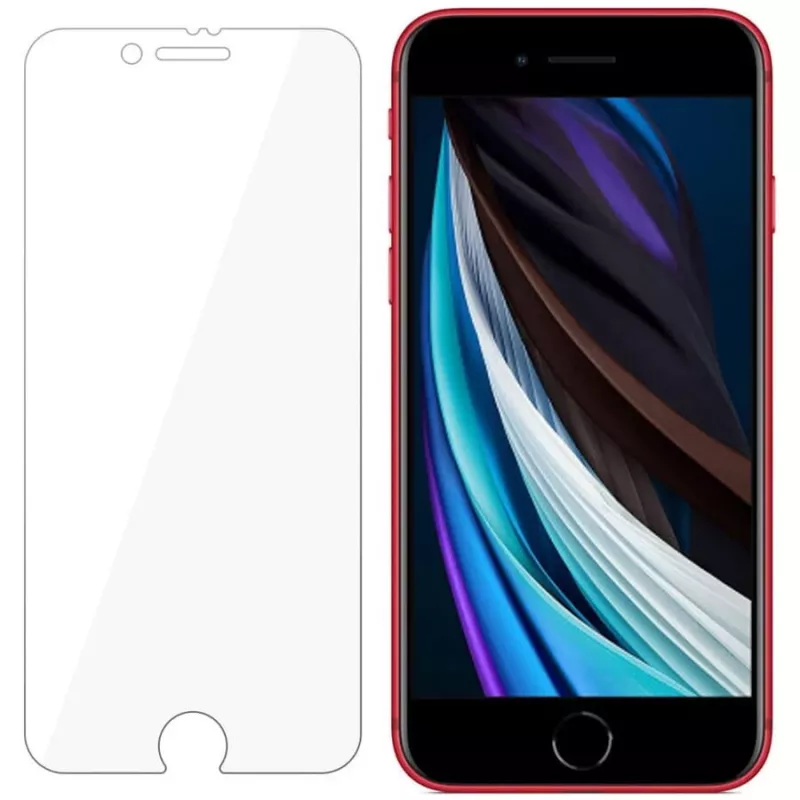 Protective Glass Film 3MK Flexible Glass for iPhone SE 2020, 0.3 Mm, Transparent