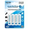Baterii Reincarcabile R6 AA 2600mAh EverActive Professional package contents 1x Blister