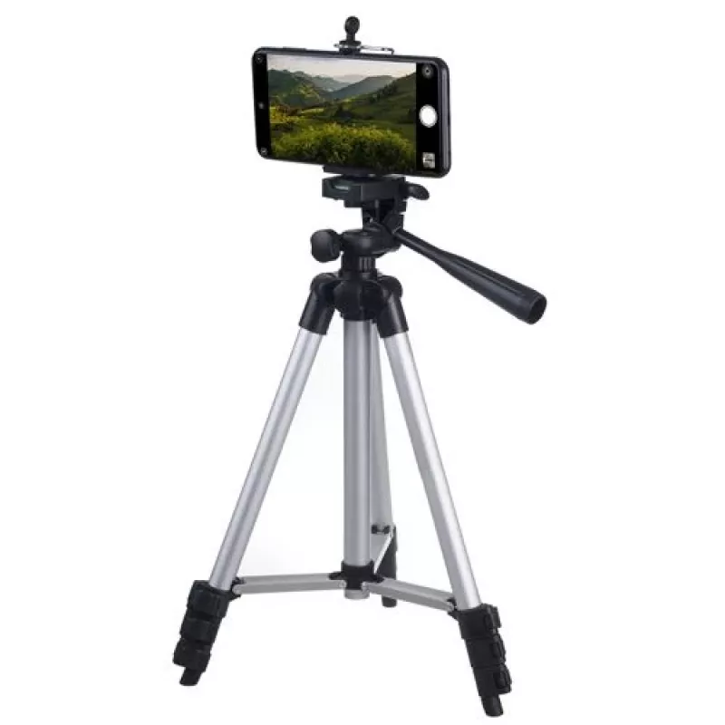 Tripod stand MACLEAN MC-164 adjustable height lightweight for cameras and smartphones