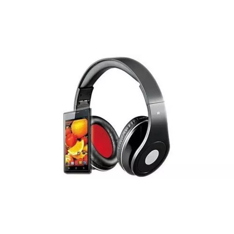 Stereo Headset Rebeltec AUDIOFEEL2 BLACK