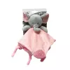 Plush toy TULILO Milly pink elephant 25 x 25 cm, soft stuffed animal for babies
