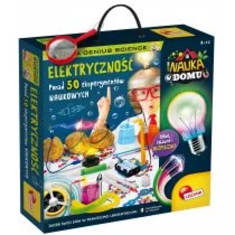 Educational Electronics Kit Liscianigiochi Set I'm A Genius Electricity (model 304-pl97524)
