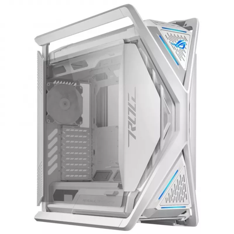 ASUS ROG GR701 Hyperion White, PC, White, ATX, EATX, micro ATX, Mini-ITX, Aluminium, Multi, Front