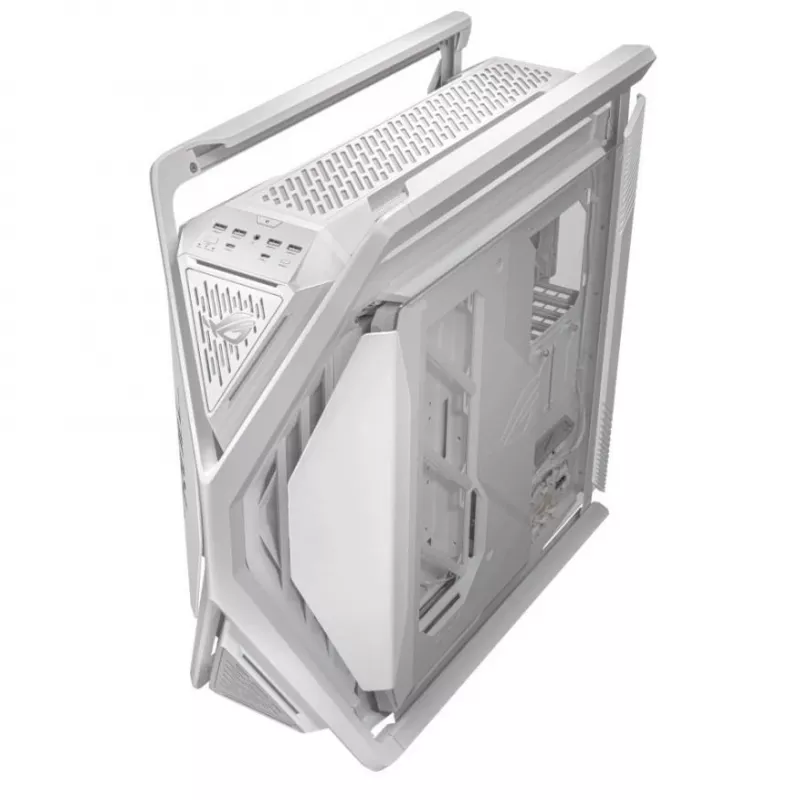 ASUS ROG GR701 Hyperion White, PC, White, ATX, EATX, micro ATX, Mini-ITX, Aluminium, Multi, Front