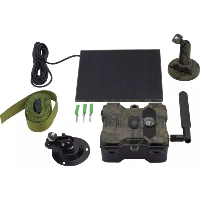 Technaxx 4G Wildcam TX-189 Outdoor Camera 4MP CMOS Solar Panel
