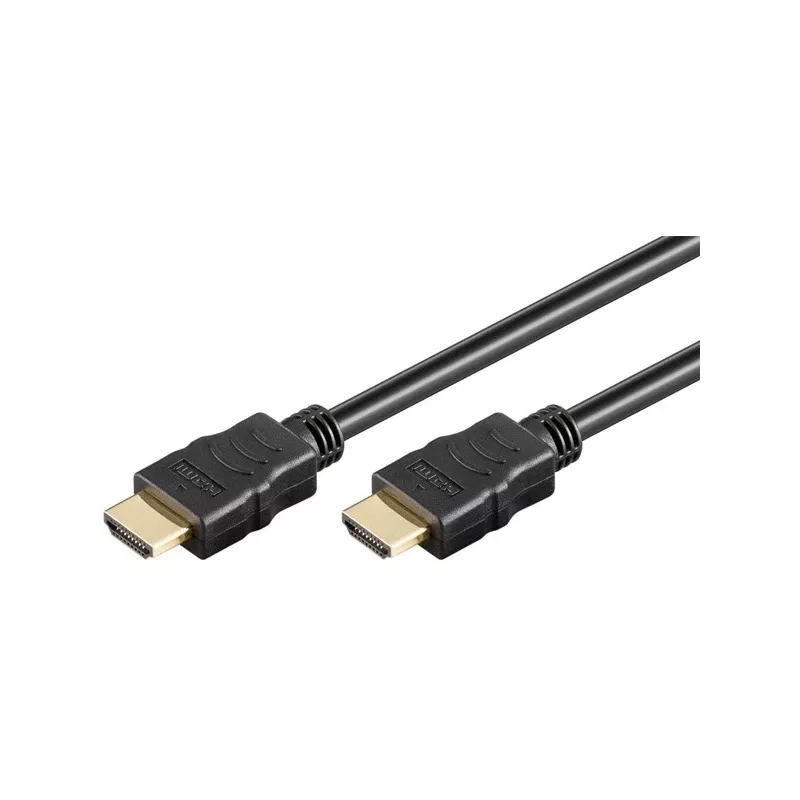 Goobay 3m HDMI Kabel mit Ethernet, 4K (2160p), vergoldete Kontakte