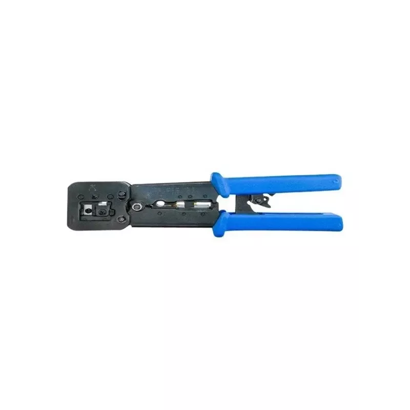 Crimping tool LANBERG NT-0204 for RJ-45 connectors, black/blue, 272×110.5×30 mm, 140 g