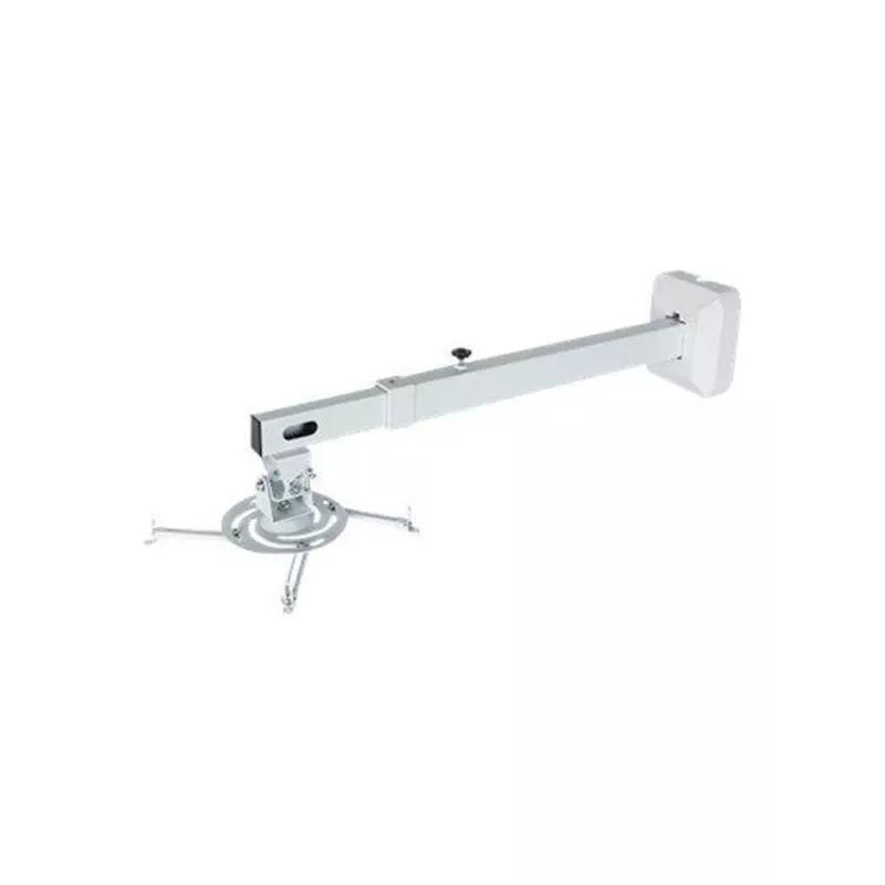Wall mount AVTEK WallMount Next 1200 — steel, white, telescopic, 360° swivel, tilt ±42°, max load 20 kg