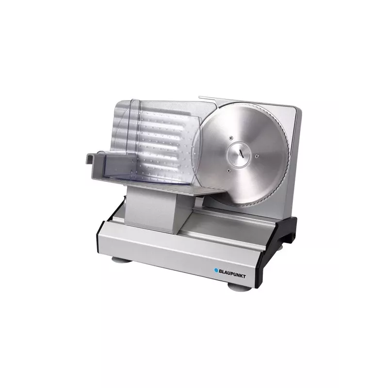 Electric slicer BLAUPUNKT FMS601 — 200 W, 230 V, stainless steel blades, grey