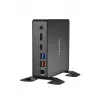 Shuttle XPC Nano PC NC40U, Intel Celeron 7305U, 1x HDMI, 1x DP,1xUSB-C/DP, 6x USB3.2, 1x 2.5 inch bay, 2x M.2, 1x LAN, RAID, 24/7 permanent operation, incl. VESA & Stand