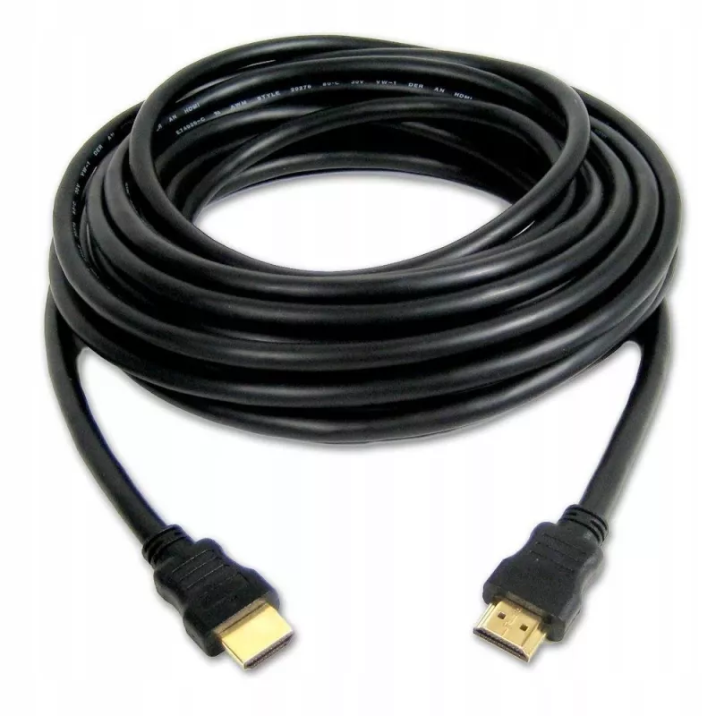 SAVIO HDMI (M) Cable, 20m, black, gold tips, v1.4 high speed, ethernet/3D CL-75