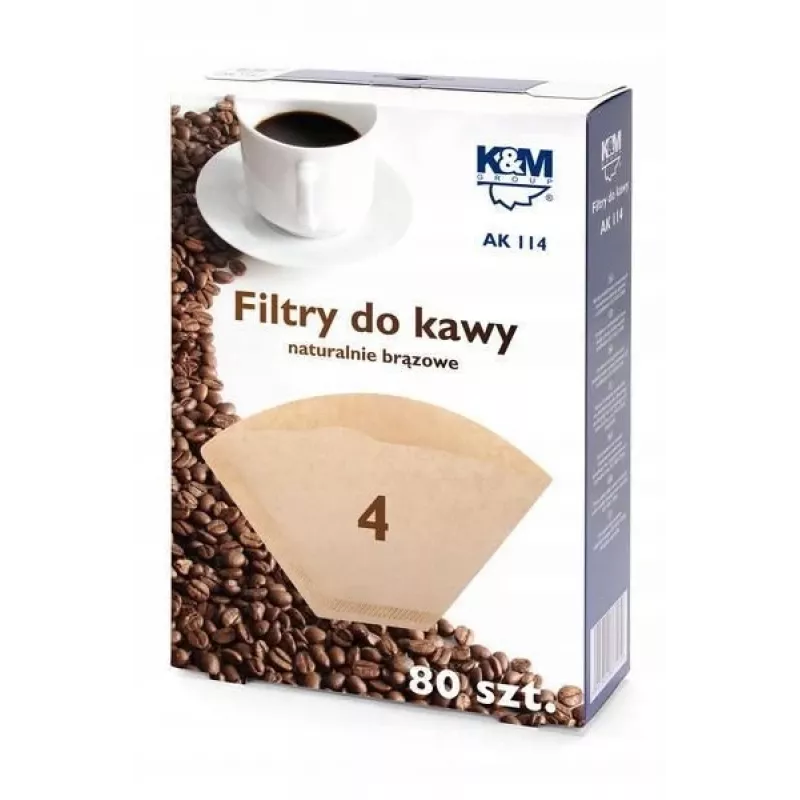 Coffee Filters for Coffee Machine K&m Size 4 80 pc(s)
