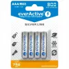 Rechargeable AAA NiMH batteries everActive EVHRL03-800 – 1.2 V, 4 pcs, cylindrical 44.5×10.5 mm
