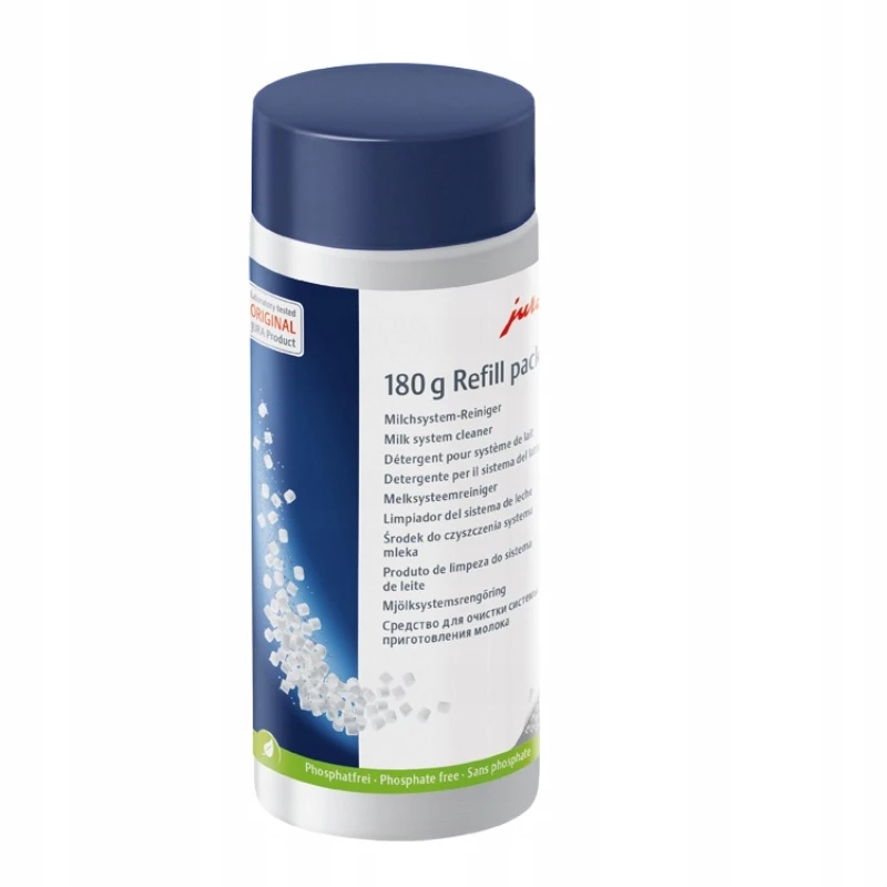 Cleaning tablet Jura Milk system cleaner mini tabs 180 g refillable bottle