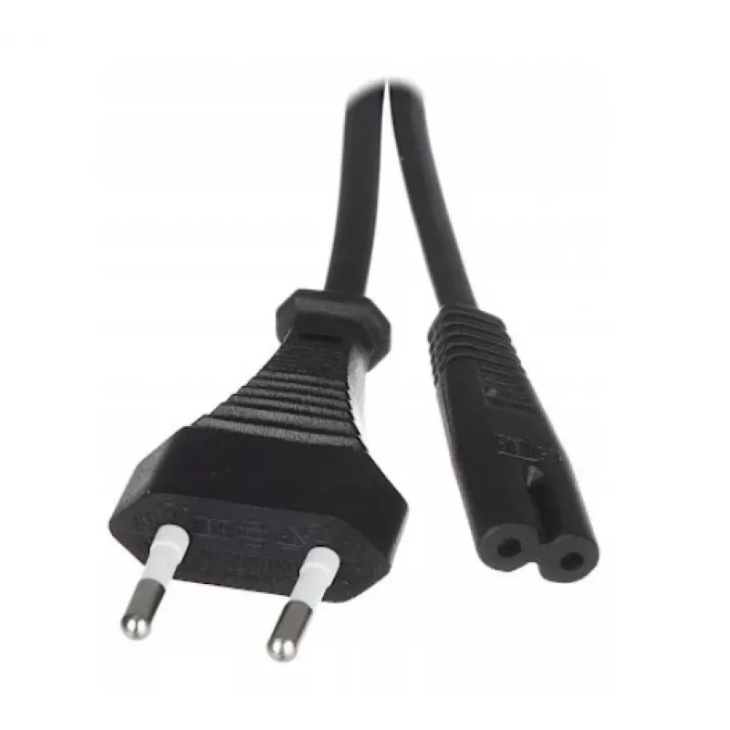 Savio CL-100 power cable Black 1.8 m IEC Type E (3.4 mm, 3.1 mm) IEC C7