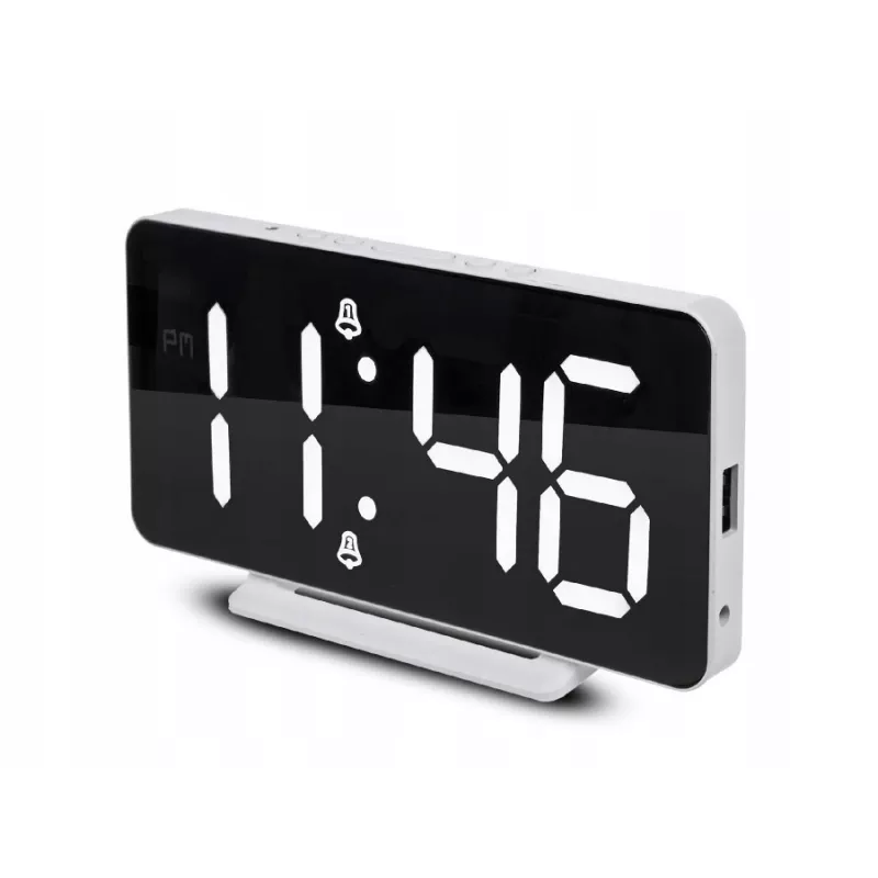 Digital alarm clock GreenBlue GB383 with LED display