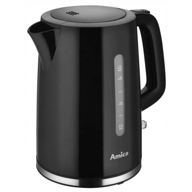 Electric kettle AMICA 1.7l 2200W black