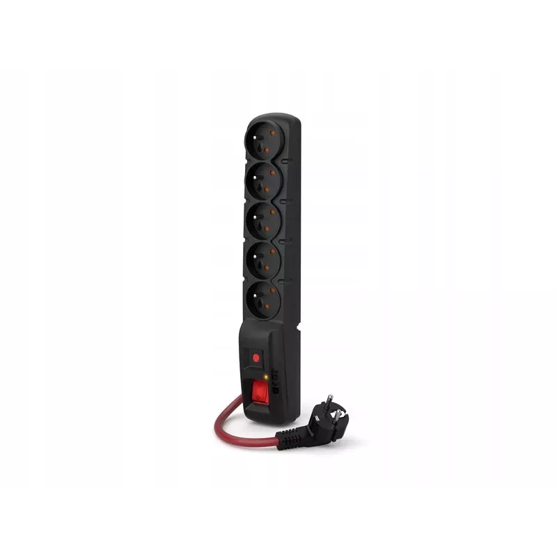 ACAR F5 POWER Black 5 AC outlet(s) 230 V 10 m