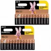 Duracell alkaline AA (LR6) batteries pack — 24 cells, single-use