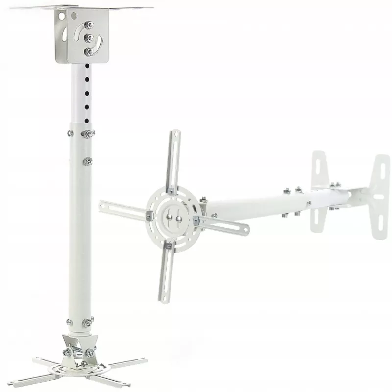 MOUNT PROJECTOR FOR SUSPENSION 45-76cm P-107W white 15KG