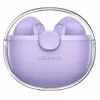 (purple, Bluetooth Headphone 5.1) USAMS Bluetooth Headphone 5.1 Wireless TWS Earphone Touch Control Earbuds Waterproof Sport Headsets Noise Reduction