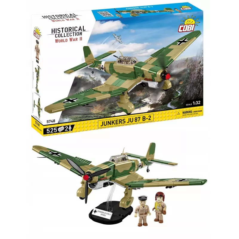 Cobi 1/32 Scale Junkers Ju 87 B-2 Model Kit