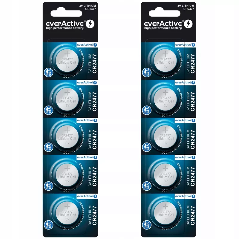 Lithium battery everActive CR2477 - blister 5 pcs.
