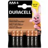 Battery Duracell AAA R03 6 pcs.