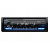 Car radio JVC KDX-382BT with Bluetooth and USB — single DIN, AUX input, FM tuner