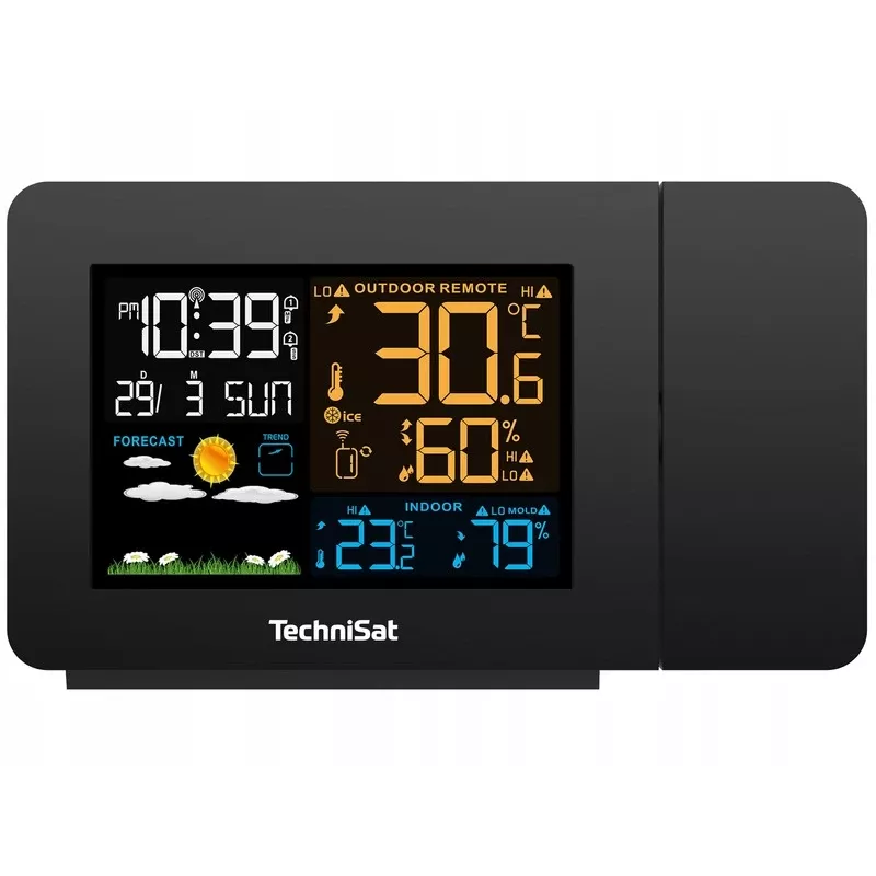 Weather station TECHNISAT Imeteo P1 wireless with indoor/outdoor temperature and humidity sensors
