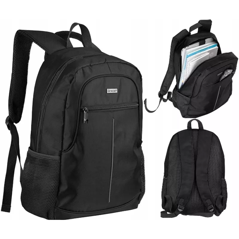 Laptop Backpack 15,6 Tracer City Carrier Black