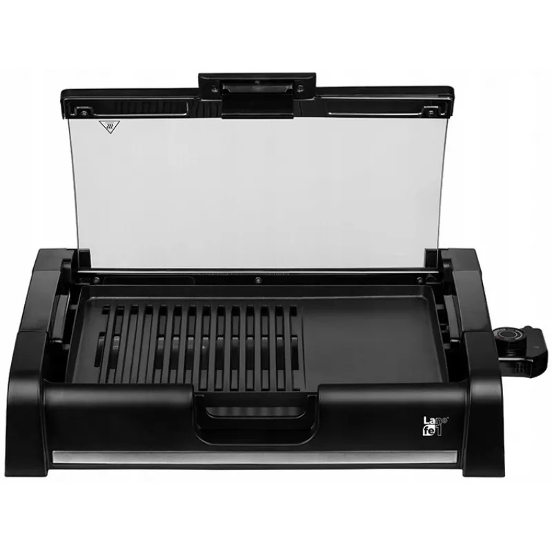 Lafe GRL-003 Electric Contact Grill with Lid, 1650 W