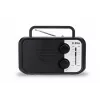 Portable radio Eltra DANA black — FM/AM receiver, compact design