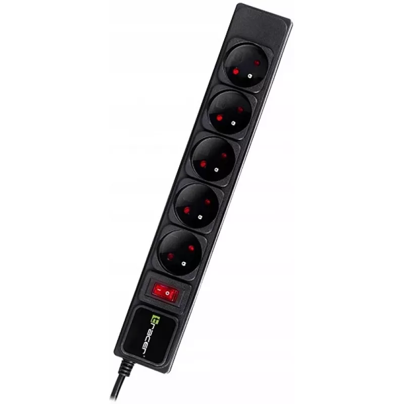 Tracer PowerWatch Black 5 AC outlets 3 m Type C