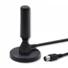 Indoor TV antenna QOLTEC 57016 DVB-T2 — compact design for digital terrestrial reception