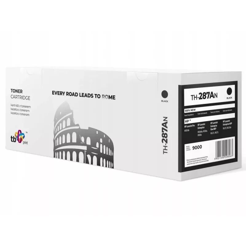 Toner for HP CF287A Lj M506 Bk TH-287AN New