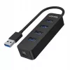 UNITEK uHUB Q4 USB 3.2 Gen 1 (3.1 Gen 1) Type-A 5000 Mbit/s Black