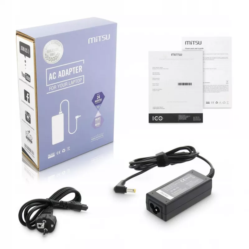 Charge 19v 4.74a (5.5x2.5) - ASUS, Toshiba, MSI, Packard bell, etc