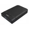 HDD/SSD enclosure Unitek Y-3035 — 2.5/3.5 inch SATA, USB 3.2 Gen 1 (USB Type-B), 6 Gbit/s, black, AC adapter