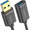 Unitek Y-C4030GBK USB 3.1 Gen 1 Extension Cable, Type-A Male to Female, 3 m, Black