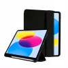 Crong FlexFolio CRG-FXF-IPD109-BLK folio case for iPad 10.9 (2022) / iPad 11 (2025), 27.7 cm (10.9 inch), Apple Pencil holder, black
