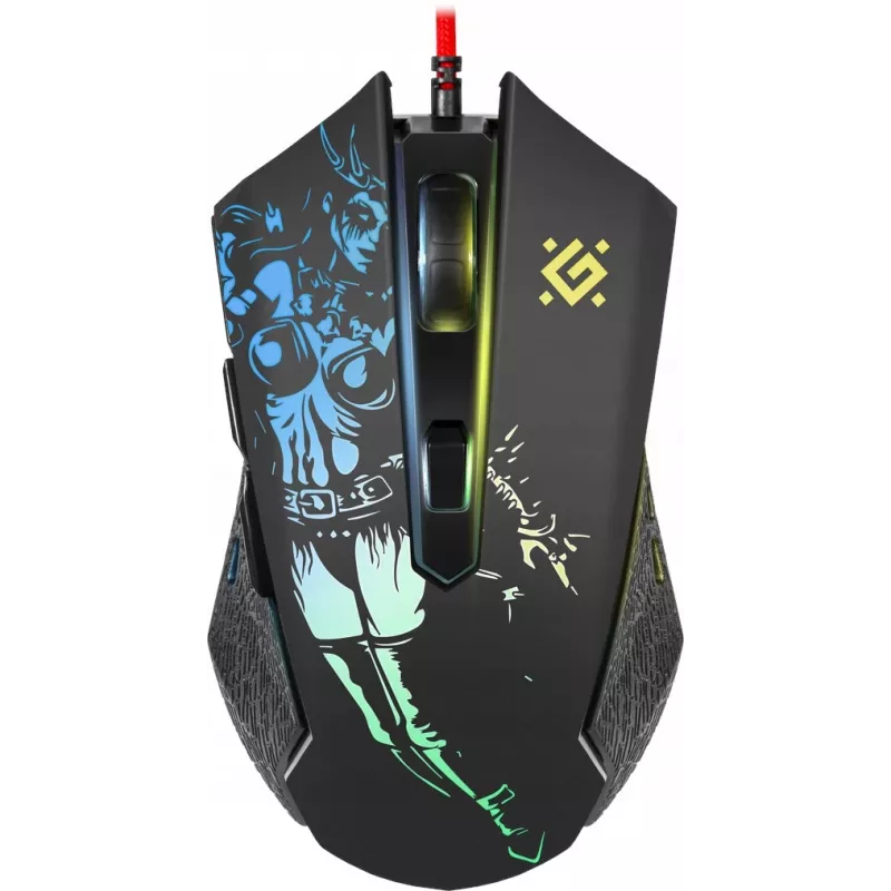 Gaming, optic, wired mouse DEFENDER GM-933 SIN'SISTER 7200dpi 6P RGB