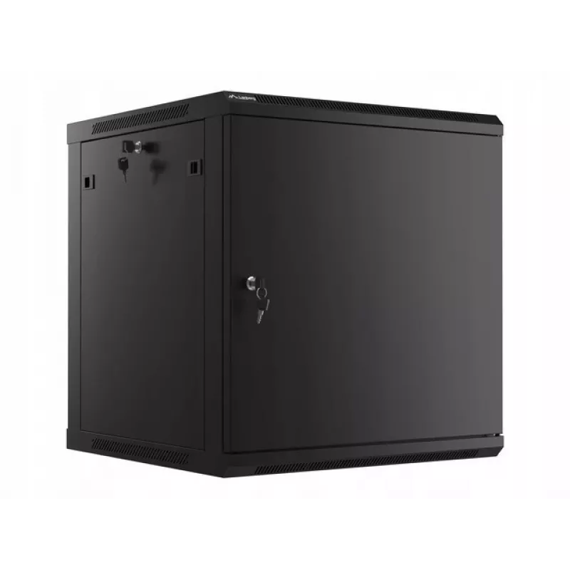 Wall mounted rack Lanberg WF01-6612-00B 12U Black
