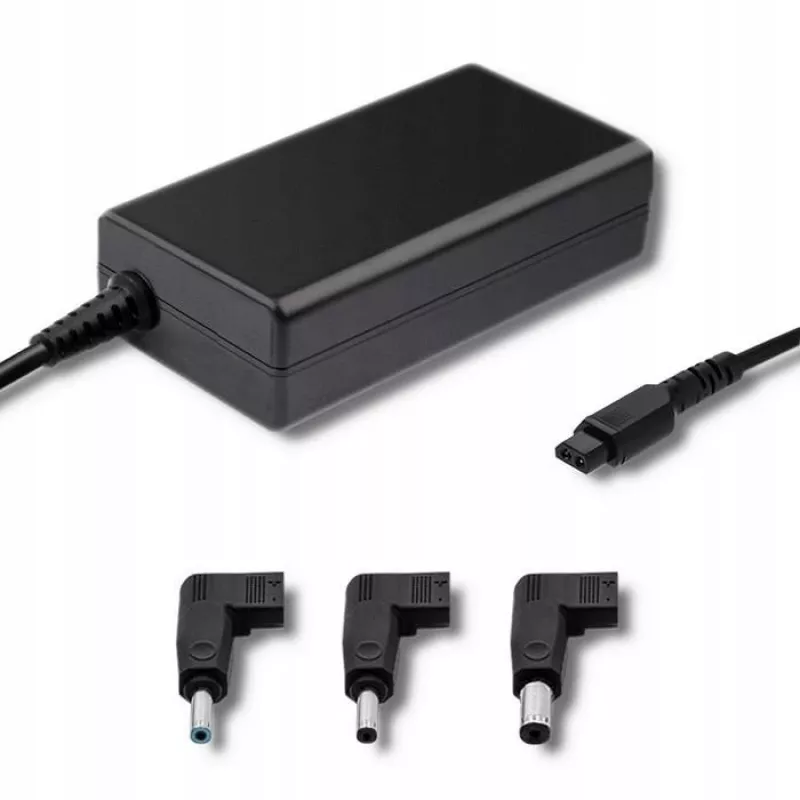 Power adapter Qoltec 51758 Indoor 65 W Black