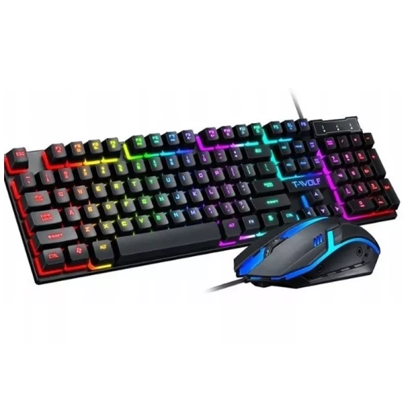 Rebeltec Wired Keyboard and Mouse Set