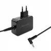 AC Power Adapter QOLTEC 51033 for laptops, 45 W, 19.5 V, 2.31 A, 220–240 V, indoor, black, 1.7 m cable