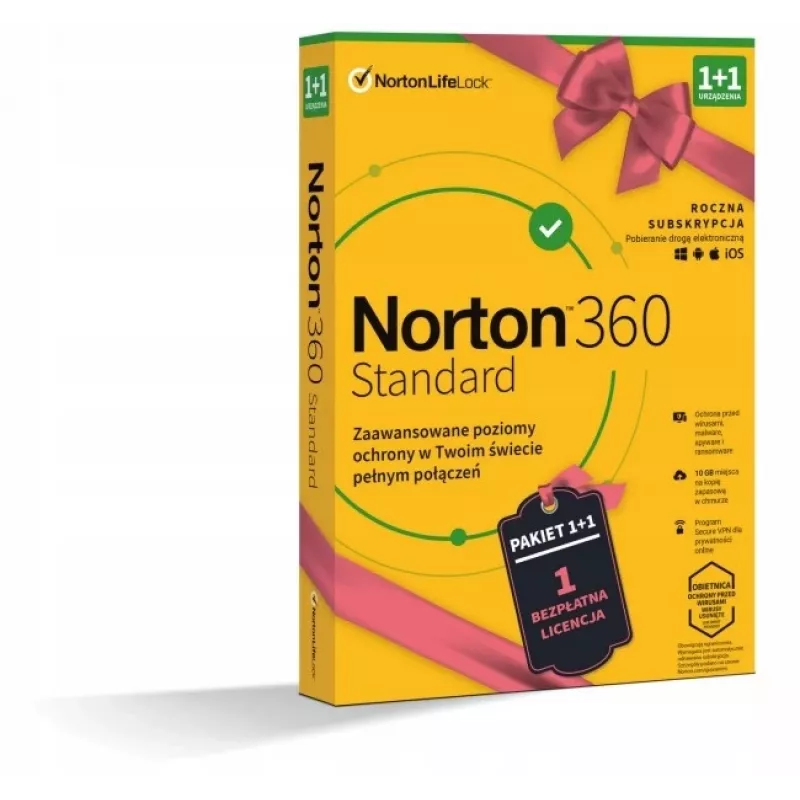 360 Standard BOX Promo 10GB PL 1User 1+1 Devices 12Months 21411368